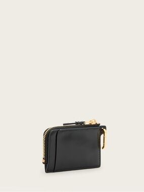 All Saints leather Remy wallet black
